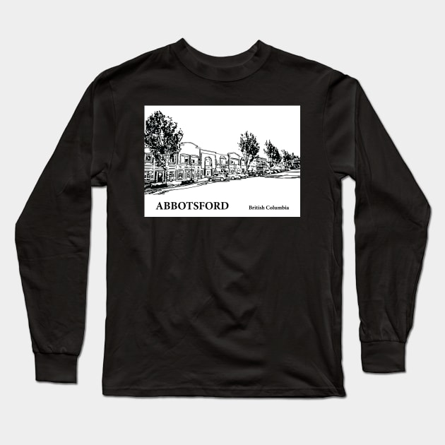 Abbotsford British Columbia Long Sleeve T-Shirt by Lakeric